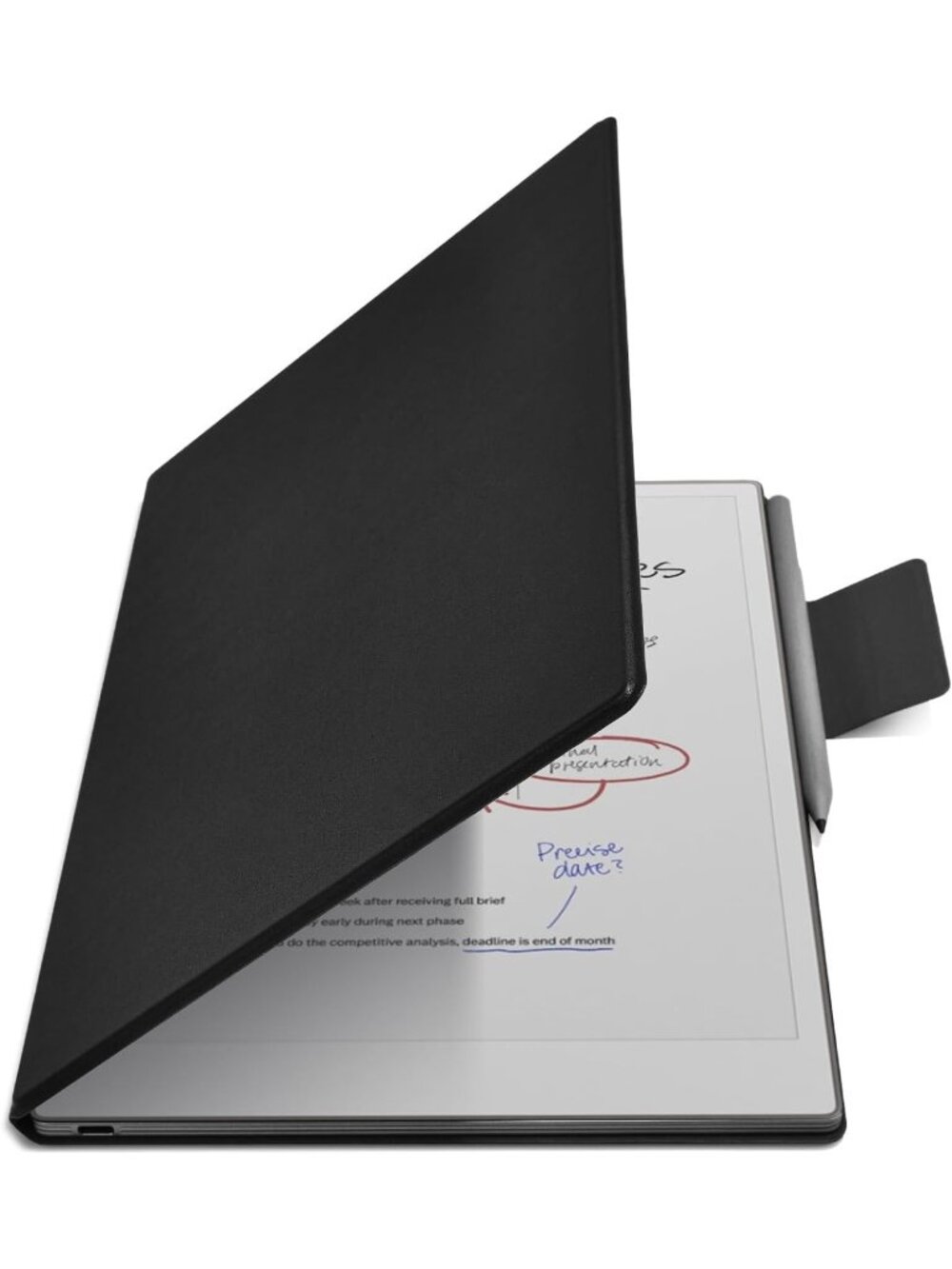 Stylish Black Case for Remarkable Paper Pro 11.8" Tablet - Durable & Lightweight